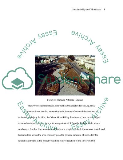 Sustainability and visual arts