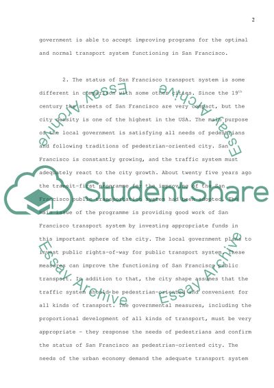 San Francisco transport system