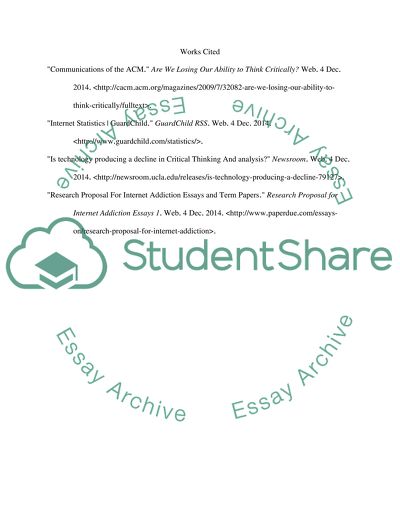 Internet and children