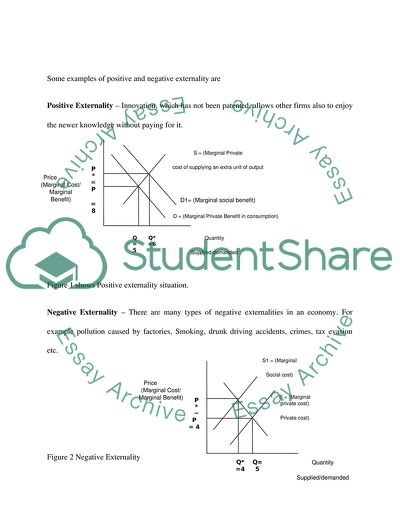 Externality as a Big Concept in Economic Analyses