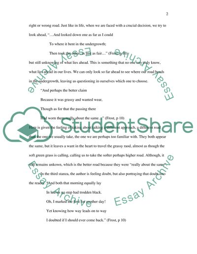 Poetry Paper Assignment