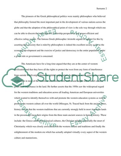 How Greek Political Experience Shaped Western Tradition