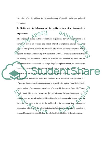 Aaudiences have been Researched in Terms of Media Effects