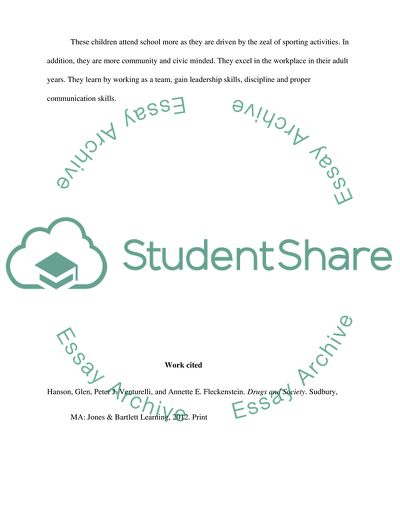 Effects of drug abuse on the society