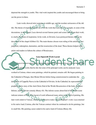 Luca Signorelli and His Work at Orvieto