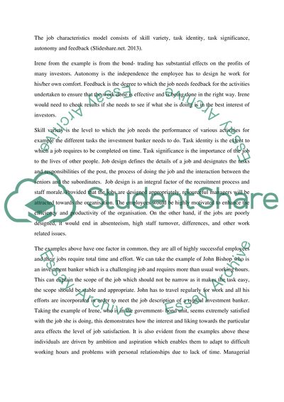 job satisfaction argumentative essay