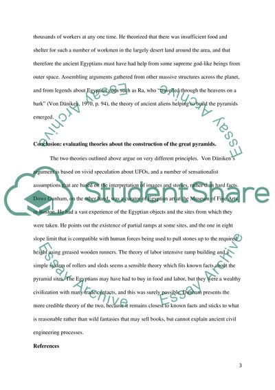 How were the pyramids at Giza Constructed