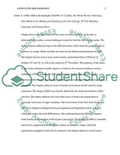 Analysis of Mass Media in the Making and Unmaking of the New Left Book by Gitlin