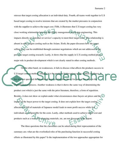 Accounting for Strategic Decision-Making