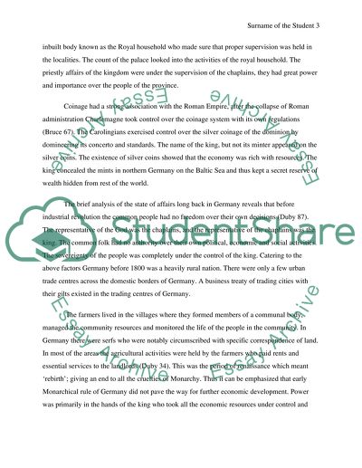 Ancient Economy of Germany