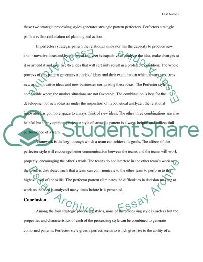 MGT302 - Org. Behavior and Teamwork SLP