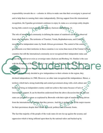 Reason of weak state persist