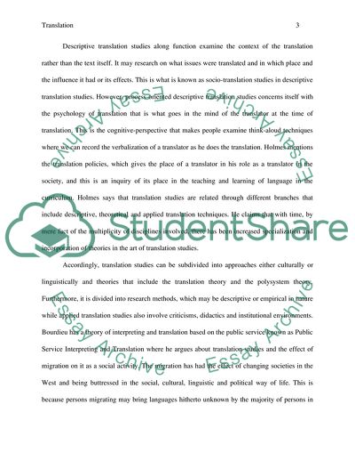 Translation as a Social Activity