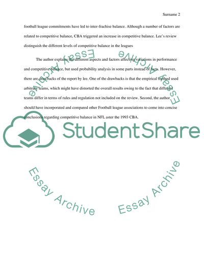 Article abstract assignments