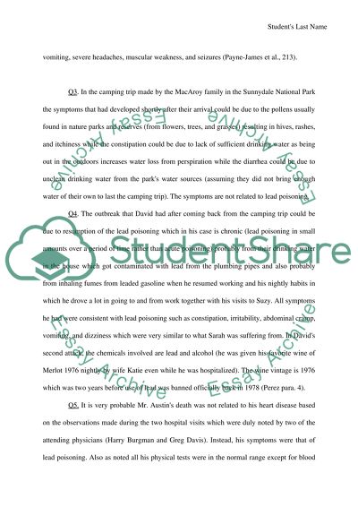 Forensic Pathology Case Study: Problem A