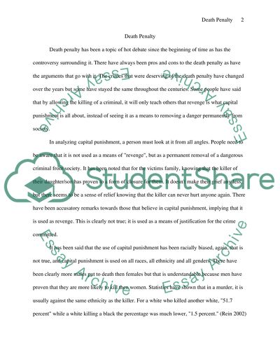 Death Penalty in the USA