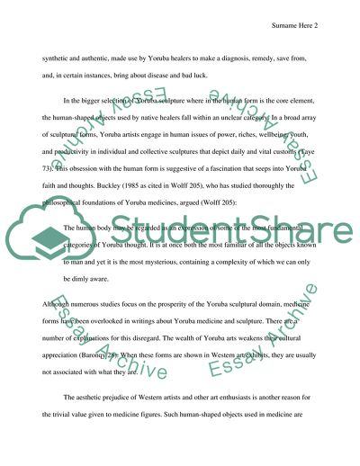 Originality of Yoruba Culture