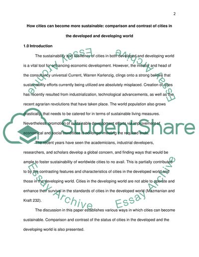 How Can Cities Become More Sustainable