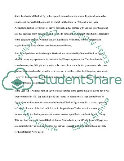 National Bank of Egypt