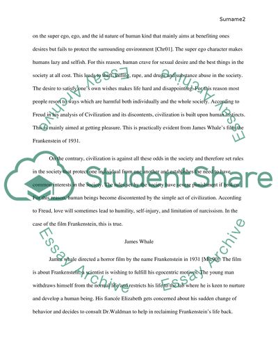 Analyzing Between a Film and Freudian Theory