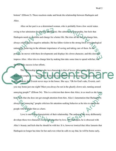 The Relationship between Characters in Repent Harlequin