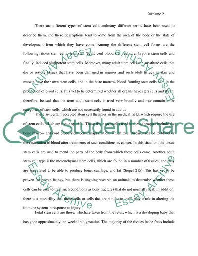 The Importance of Studying Stem Cells