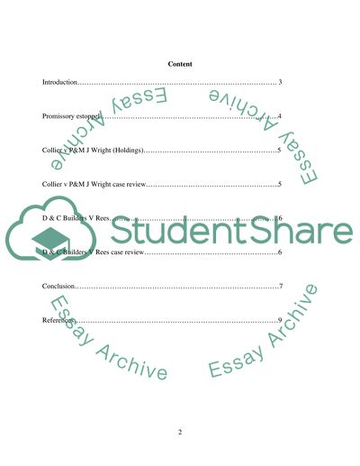 Australian Law: Promissory Estoppel