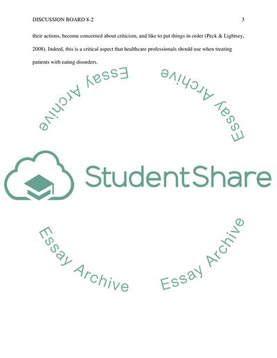 The Eating Disorder Continuum