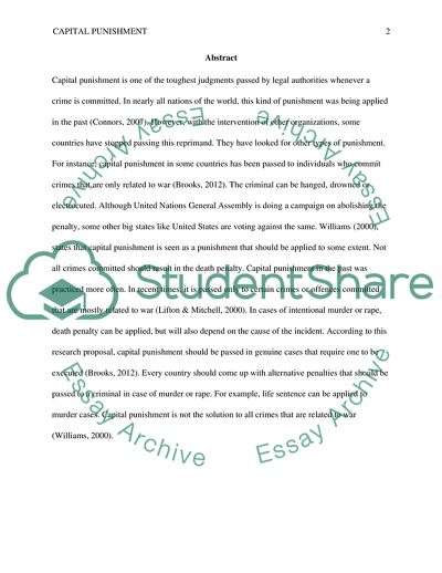 Process of Capital Punishment