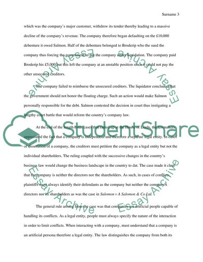 Critical Analysis Essay Example Paper Discuss The Rationale And Impact Of The Decision On Company Law Thesis Statement Essays also Research Paper Essay Examples Discuss The Rationale And Impact Of The Decision On Company Law Japanese Essay Paper