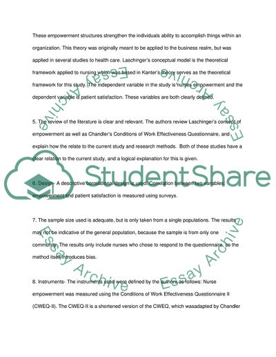 Concepts of Kanters Theory of Structural Power