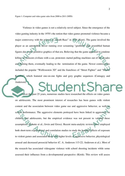 Negative Interaction on the Psyche of the American Teenagers Caused by the Violence in Video Games