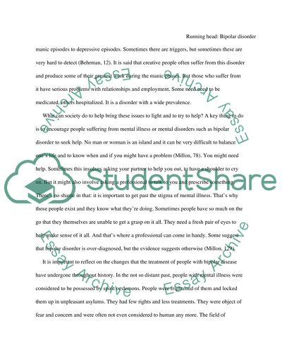 Bipolar Disorder Mental Illness