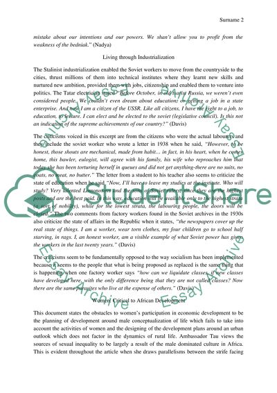 Living through Collectivization