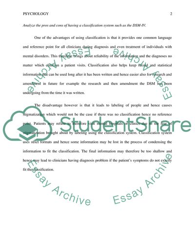 Six Primary Elements of Abnormal Behavior