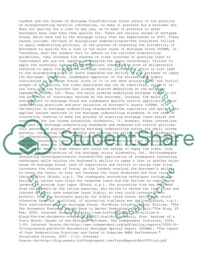 Mortgage fraud essay 07 picture