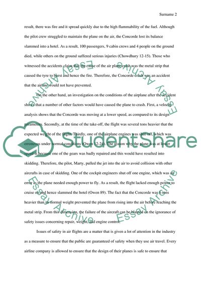 The Concord Accident