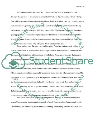 The Modern Indians: Not Just another Minority Category, and Why