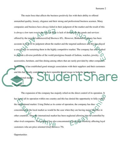 E-Commerce Analysis for Bin Hen DI Company