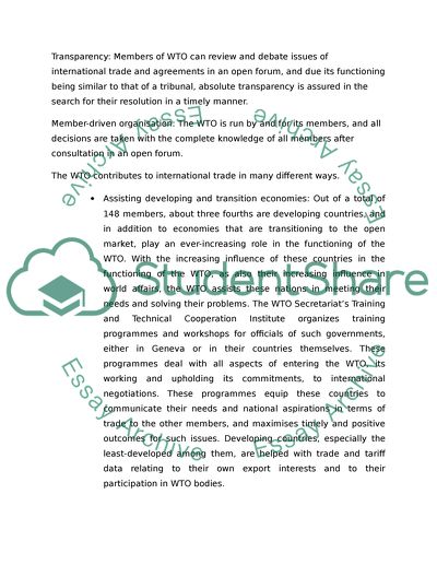 Global Economic Perspectives