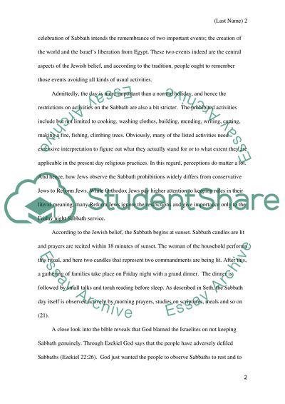 Jewish Sabbath Laws and the Practice of Jesus