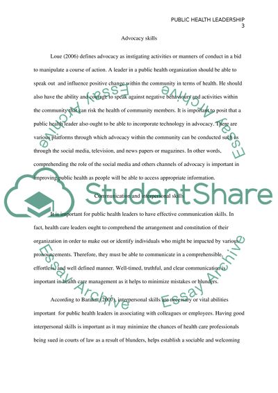 Skills of Healthcare Leaders