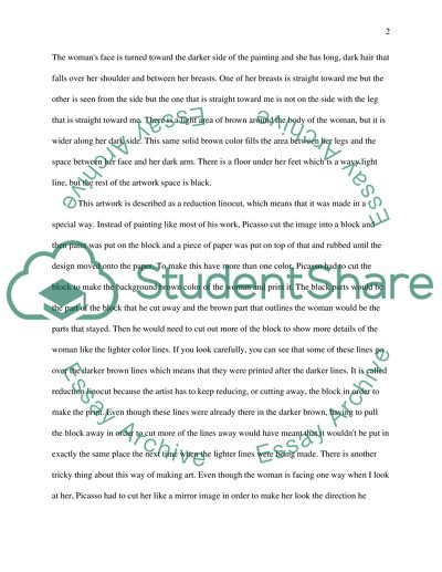 Large Female Nude by Pablo Picasso