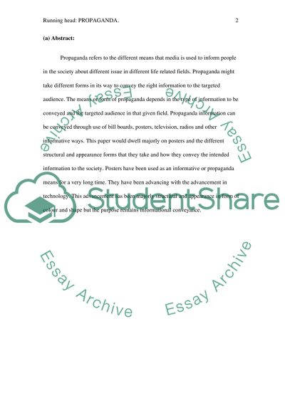 Posters and the Different Structural and Appearance Forms That They Take