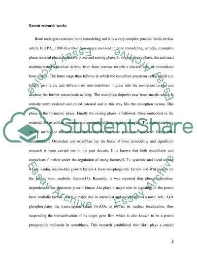 Bone Remodeling: Cellular Aspects