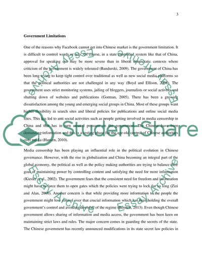 The comparison between Renren and Facebook