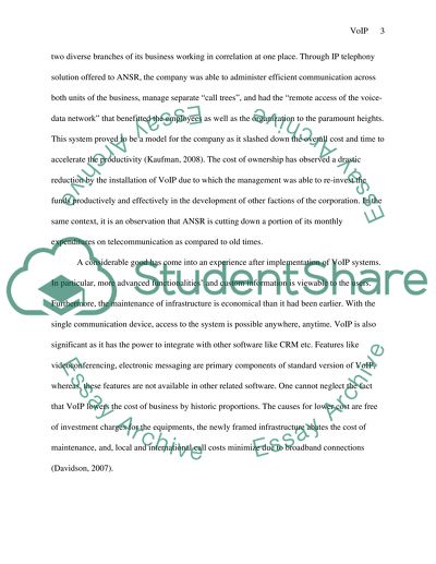 Voice Over IP Fundamentals