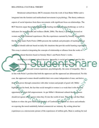 Integrating the Concepts of Relationship