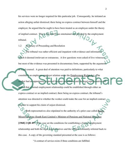 Human Resourses in a Legal Context