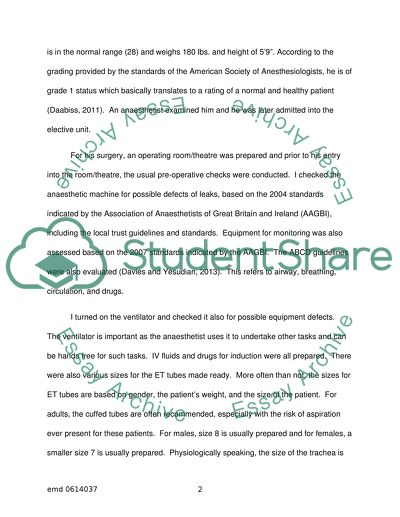 Reflection on Failed Spinal Anaesthesia: Clinical